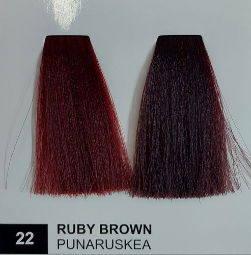 Crestol Color Gloss 22 Ruby Brown / Punaruskea 150ml